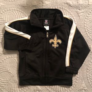 NFL Team Apparel - New Orleans Saints Track Jacket - 2T